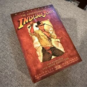 SOLD Indiana Jones DVD Collection Complete Trilogy Raiders Temple Last Crusade